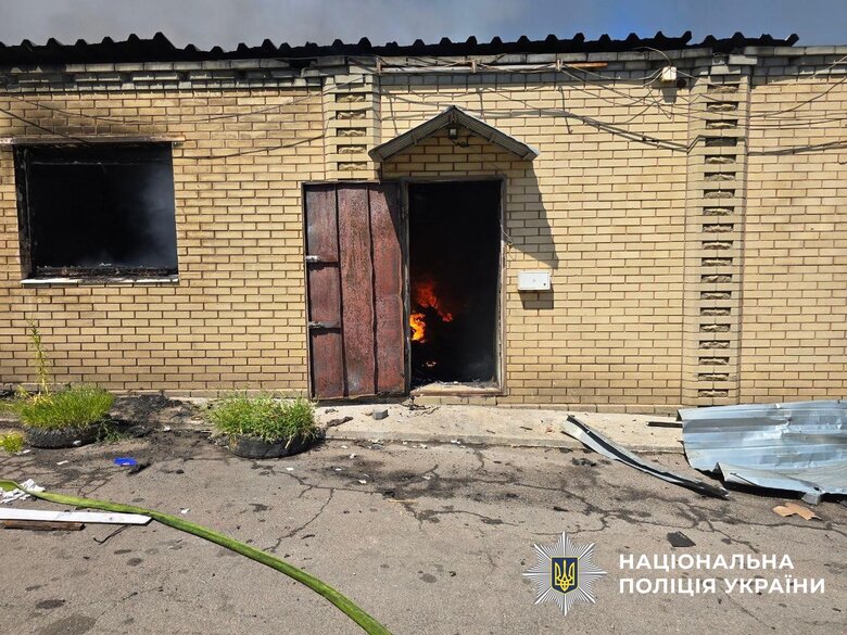 Druzhkivka after the shelling