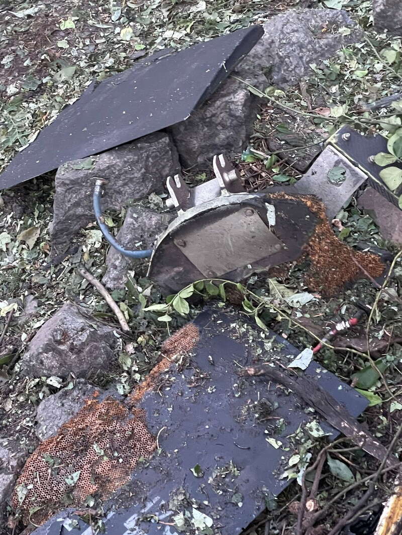 Будинок рестораторки Січкар був пошкоджений внаслідок російської атаки на Київщину. Фото