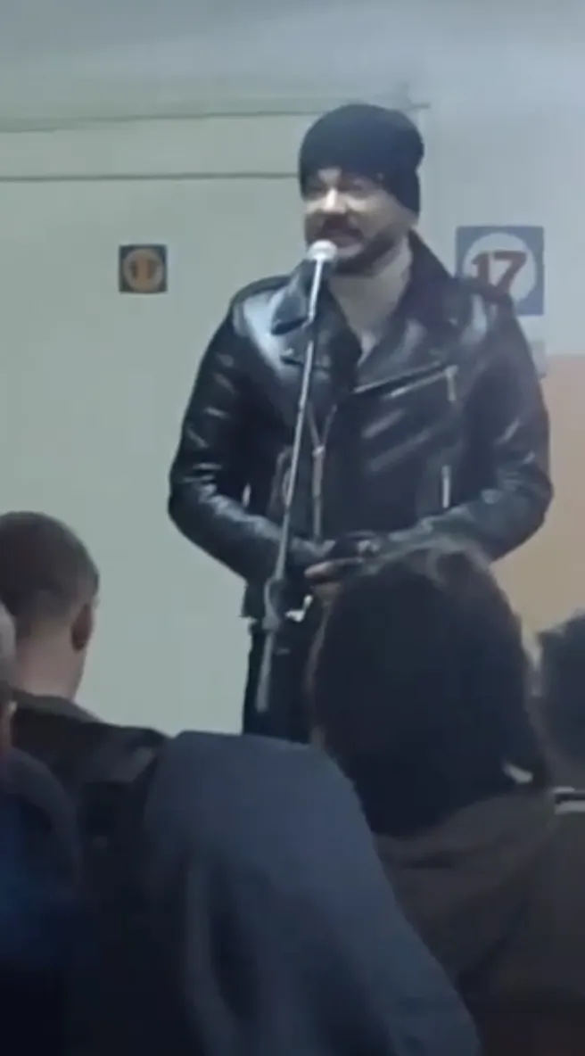 Путинист Киркоров неожиданно на публику