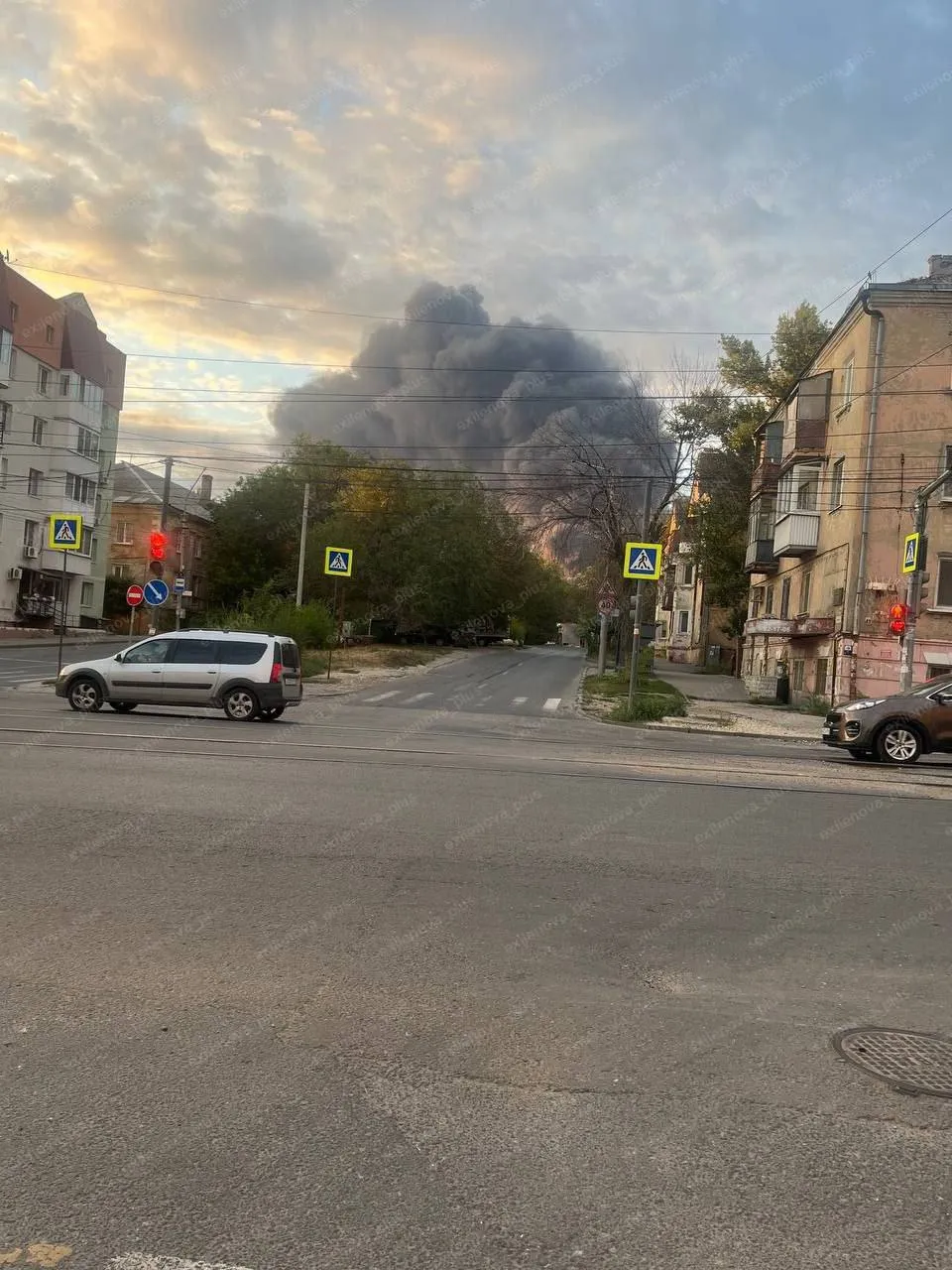 General Staff confirmed strike on Saratov Oil Refinery: explosions and fire recorded. Photos and video