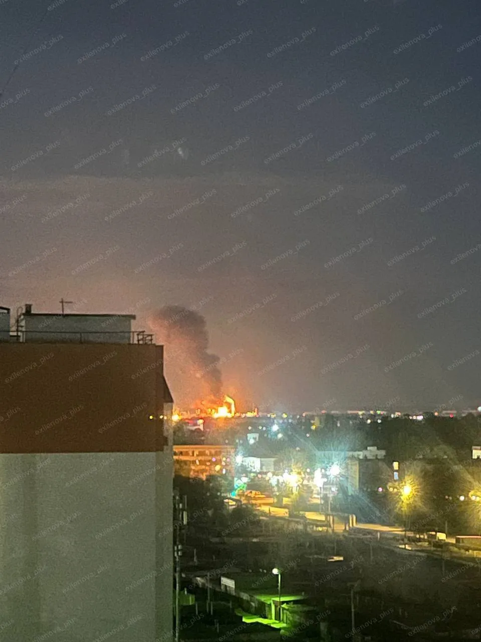 General Staff confirmed strike on Saratov Oil Refinery: explosions and fire recorded. Photos and video dqxikeidqxitkant