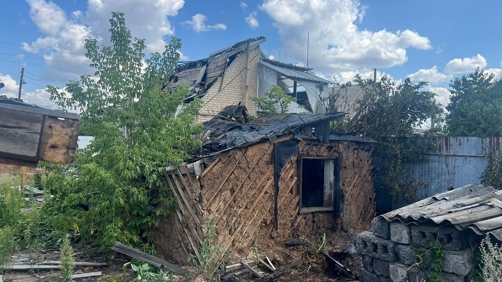 shelling of Kostiantynivka