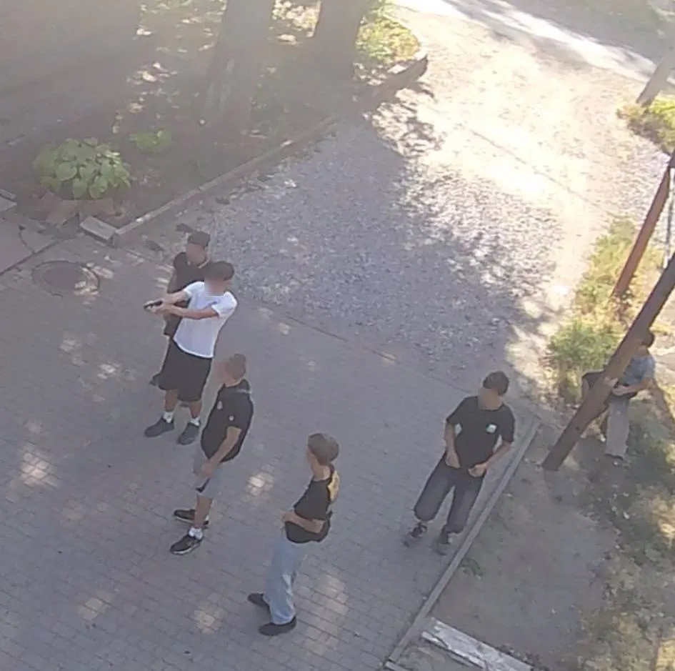 In the center of Kryvyi Rih, teenagers publicly shot at animals with an air pistol. Photo