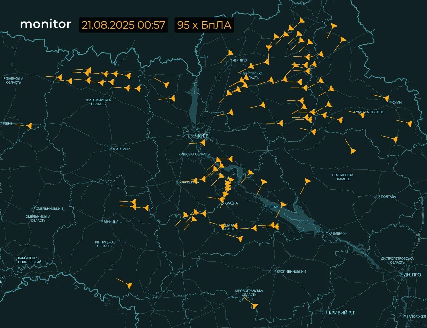 Russia massively attacked Ukraine 