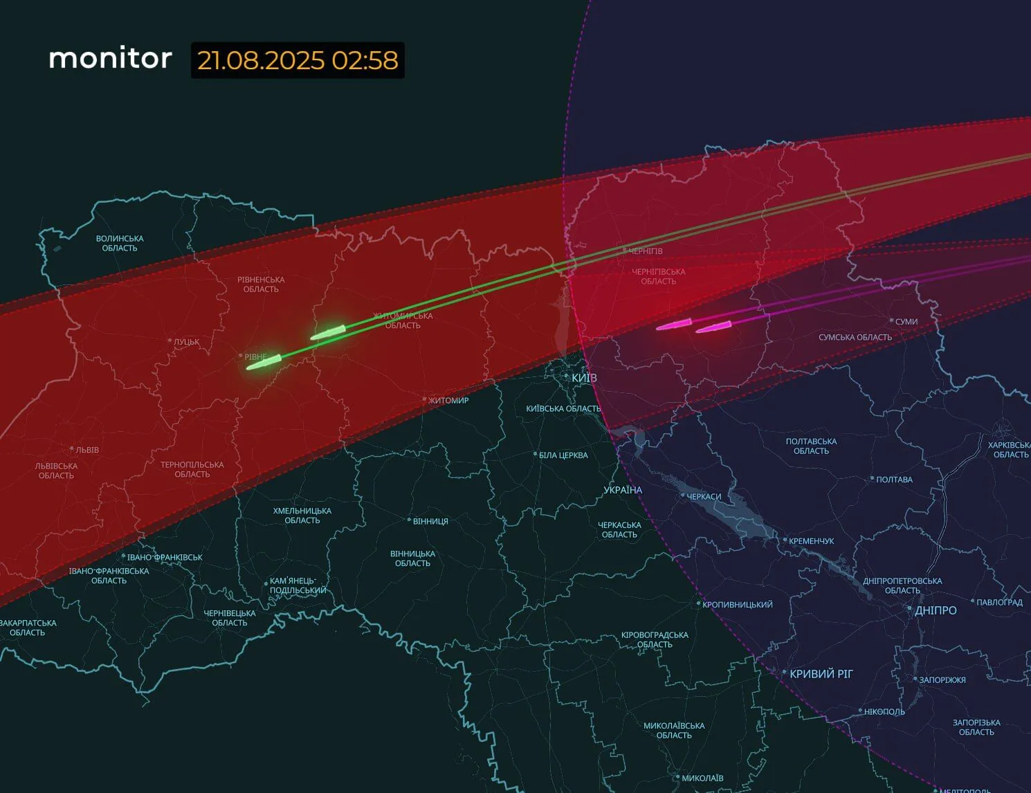 Russia massively attacked Ukraine 