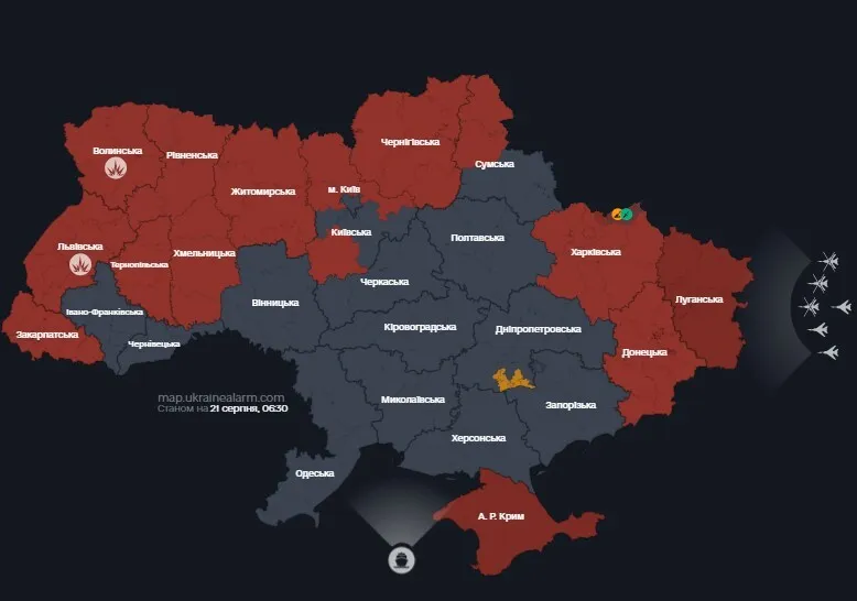 Russia massively attacked Ukraine 