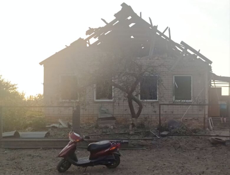 Shelling of Synelnykove area on August 23, 2025