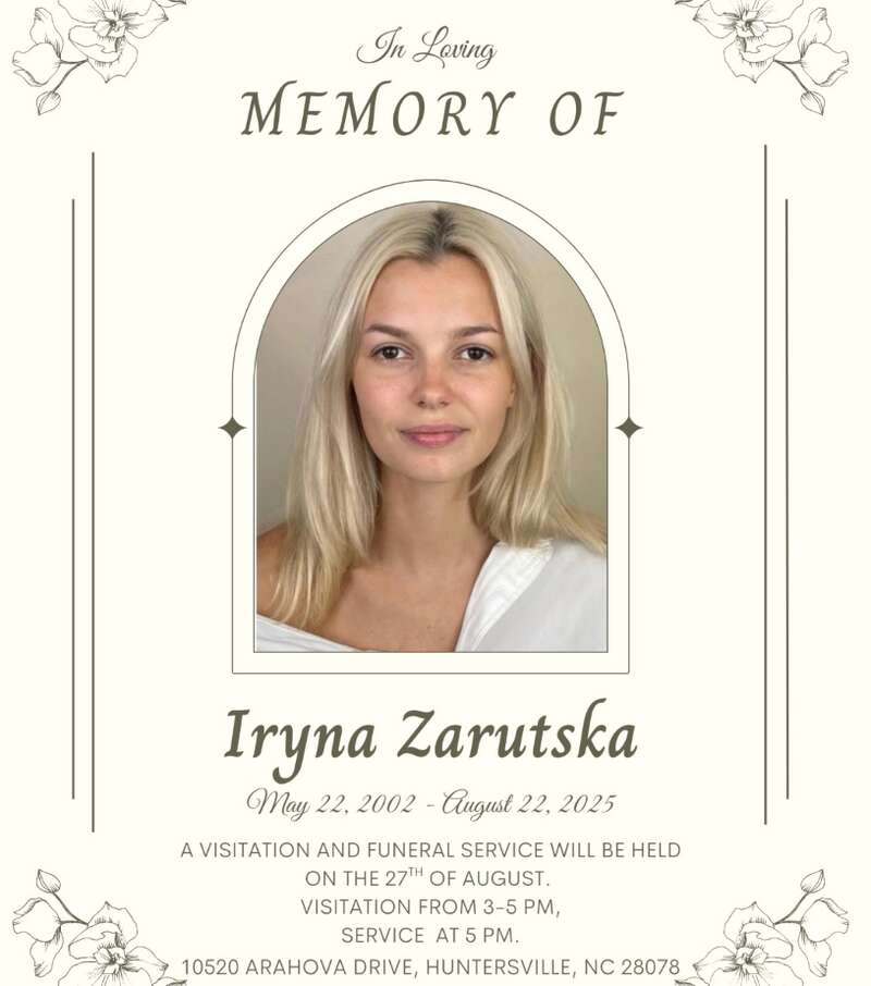 В США убили 23-летнюю украинку, которая убежала от войны: в МИД отреагировали на трагедию. Фото dqxikeidqxiqqeant