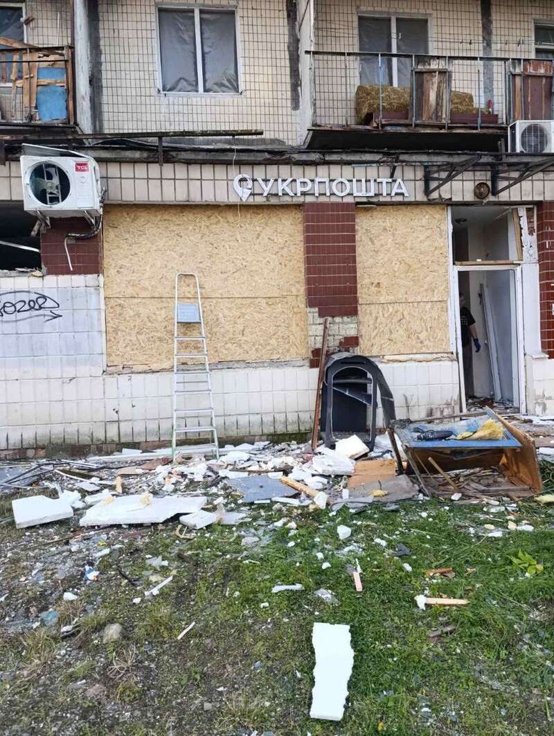 Російська ракета знищила відділення  dqxikeidqxitkant