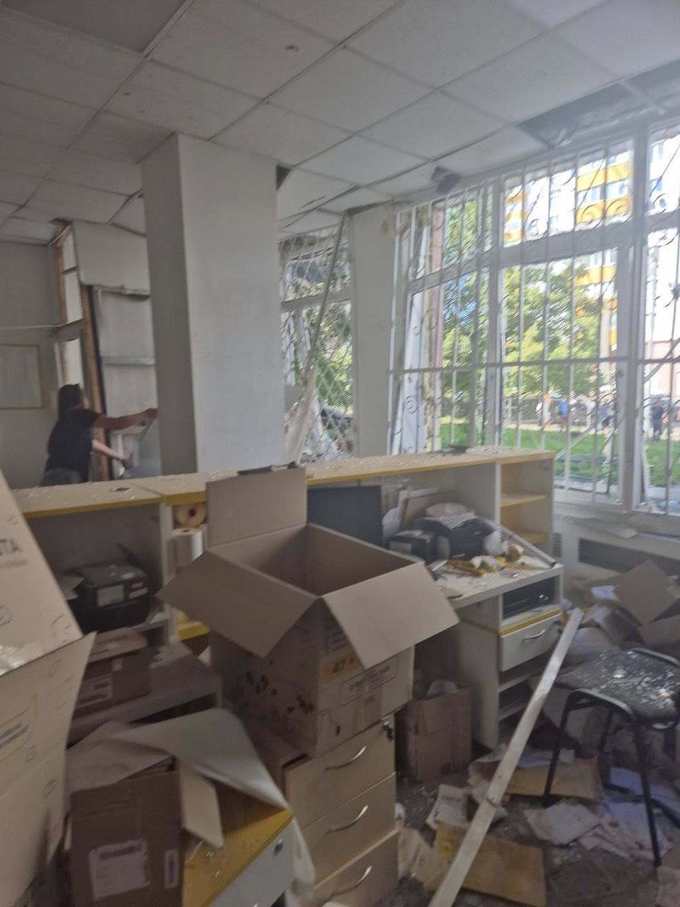 Російська ракета знищила відділення