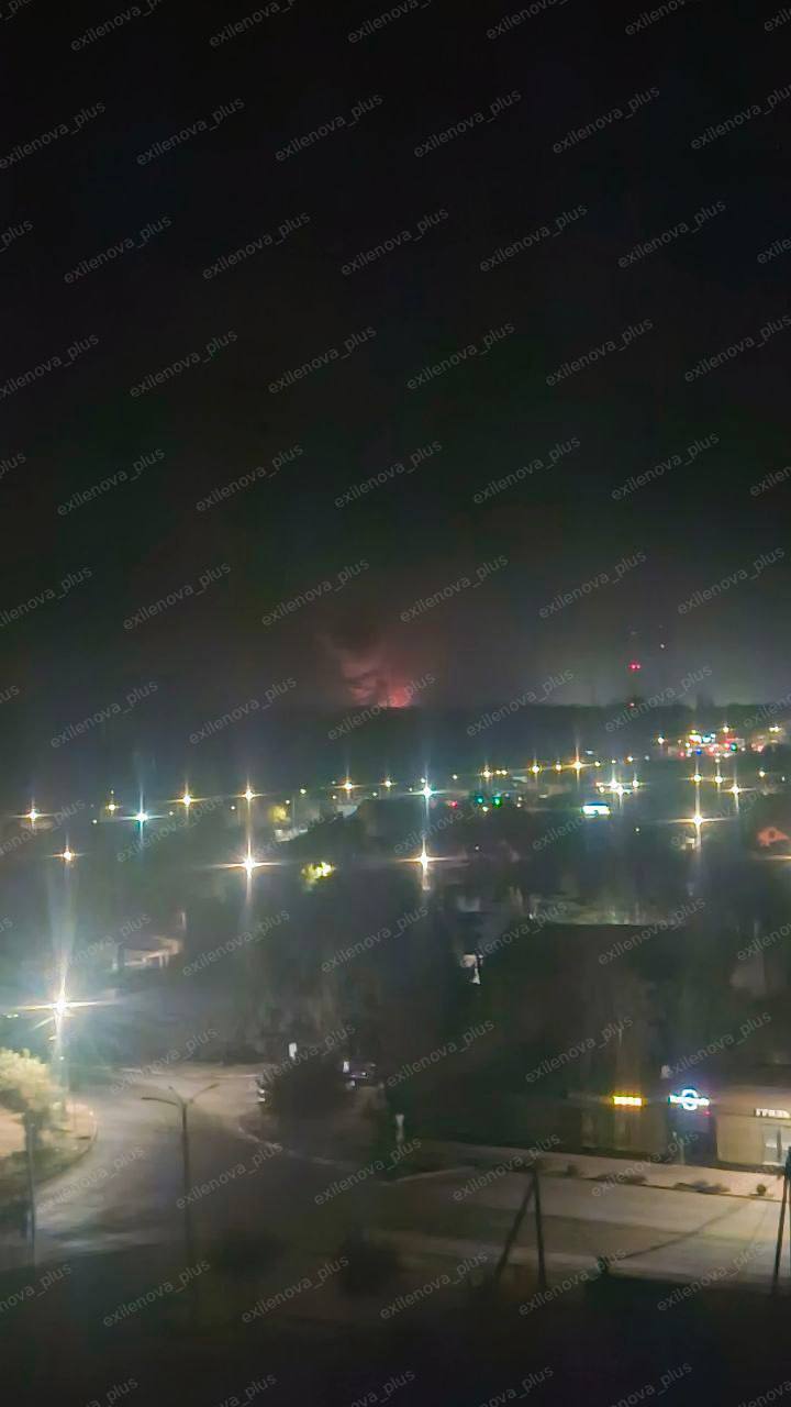 БПЛА атакували електропідстанцію у Краснодарському краї: спалахнула пожежа. Фото і відео