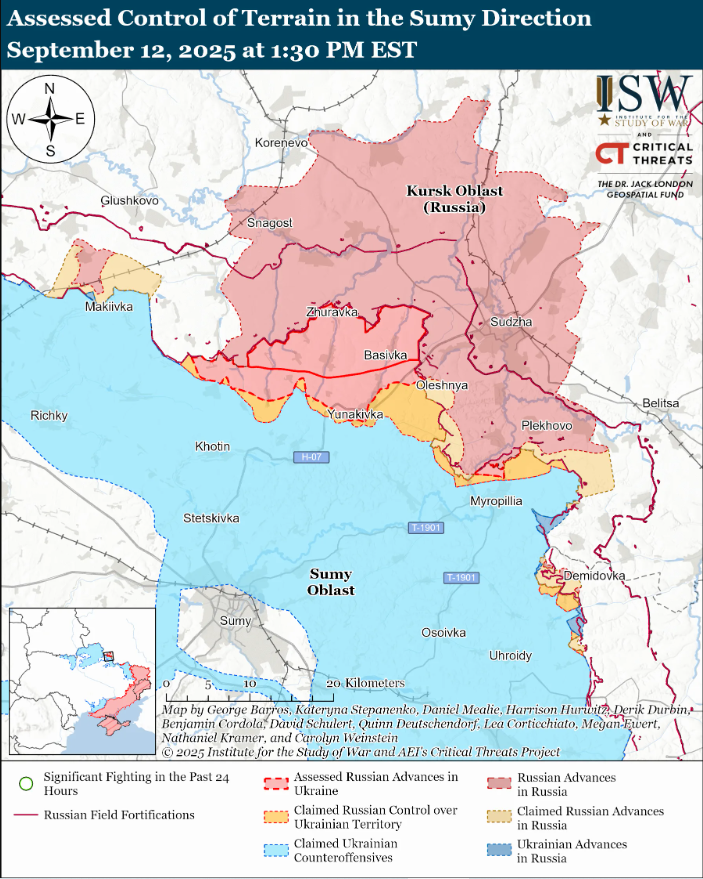 Армія РФ атакує по всіх напрямках фронту, але безрезультатно: карти ISW dqxikeidqxitkant
