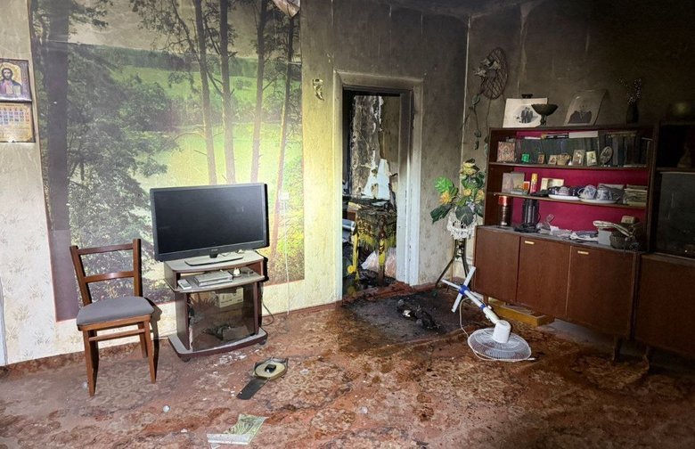 Nikopol region after the shelling