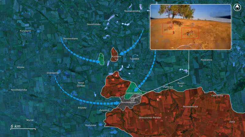 AFU completes encirclement of the enemy in Dobropillya - Reporting from Ukraine. Map