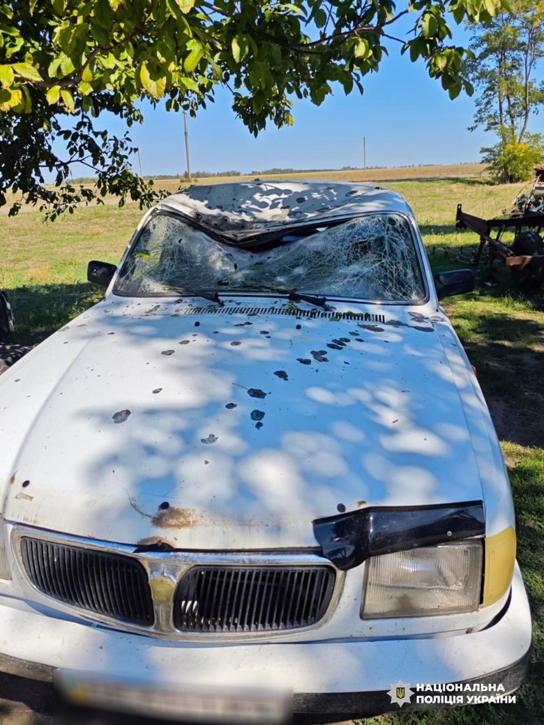 aftermath of shelling in Kherson region dqxikeidqxiqqeant