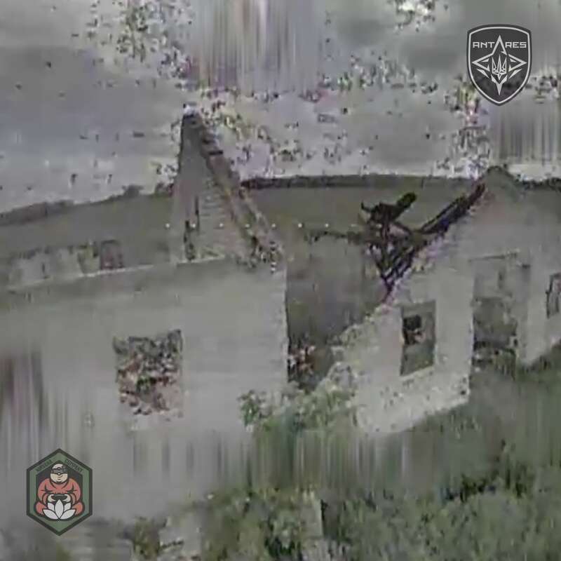 The strike drone of the National Guard destroyed a Russian soldier. Video