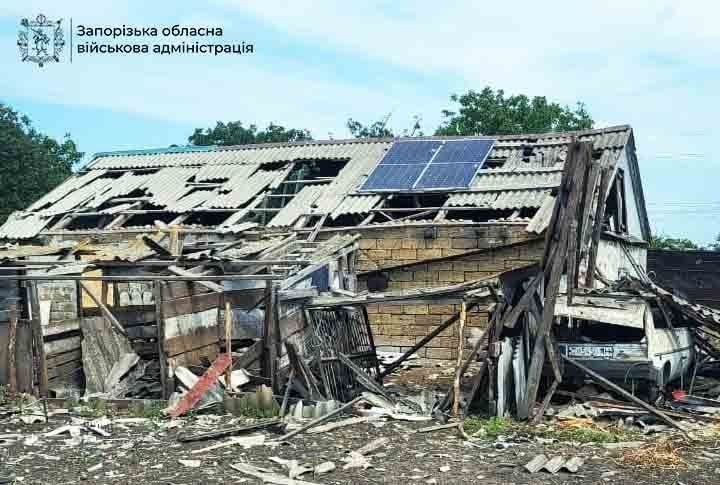 Zaporizhzhia after the shelling dqxikeidqxiqqeant