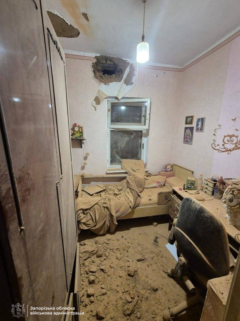 Zaporizhzhia after shelling dqxikeidqxitkant