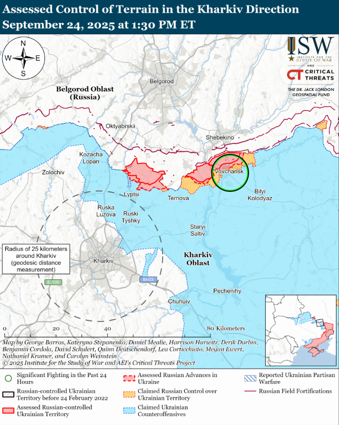 Войска РФ готовятся к наступлению на Херсонщине: карты ISW