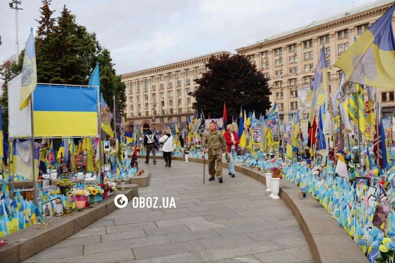 Stop! In Kyiv, they honored the memory of the fallen defenders. Details, photos, and videos