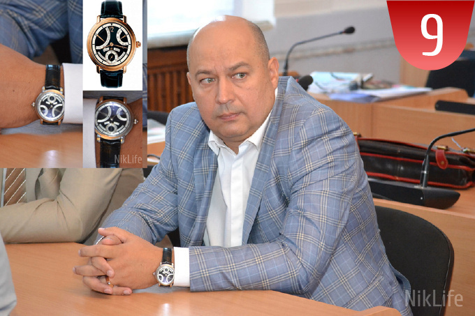 Топ 10 самых дорогих часов николаевских VIP-ов