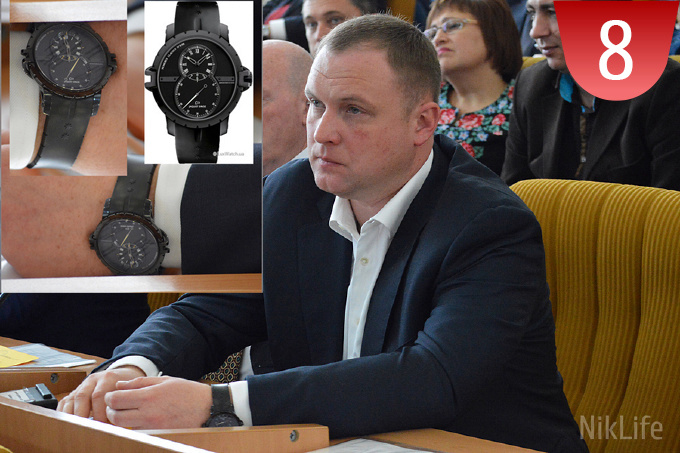 Топ 10 самых дорогих часов николаевских VIP-ов