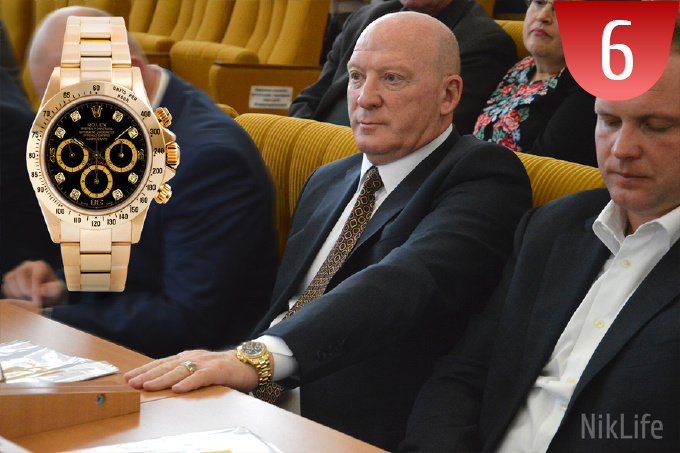 Топ 10 самых дорогих часов николаевских VIP-ов