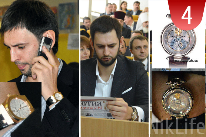 Топ 10 самых дорогих часов николаевских VIP-ов