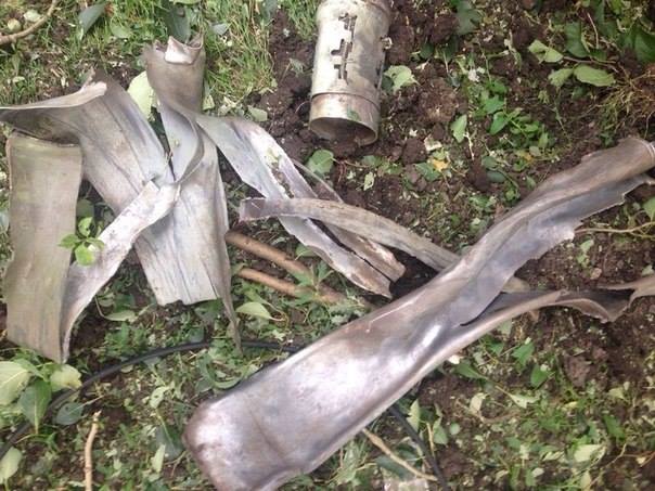 Выстрелы к Граду, которыми был обстрелян квартал Мирный в Луганске dqxikeidqxitkant