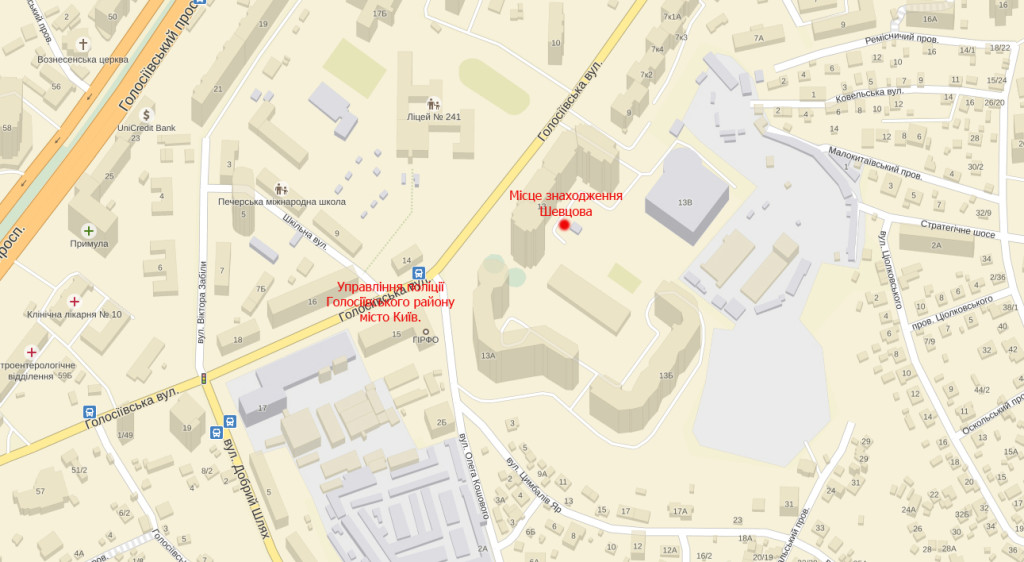 Шевцов карта