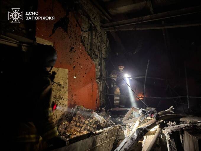 Атака РФ на Запоріжжя та Харків: ДСНС опублікувала фото наслідків