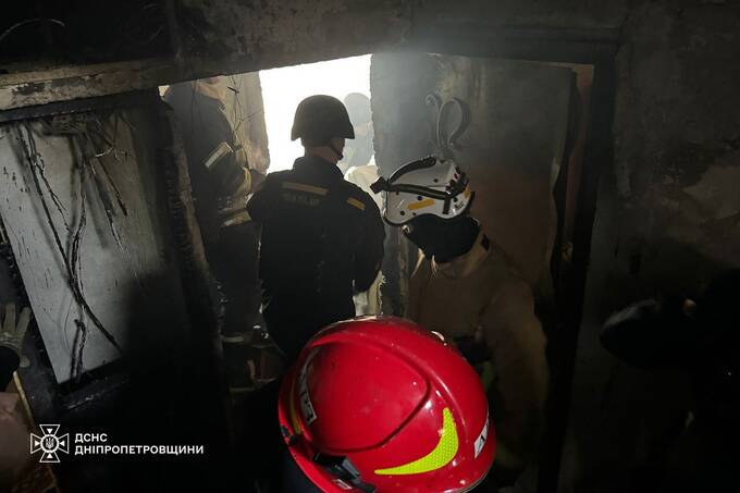 У Павлограді через повторний російський удар постраждав рятувальник