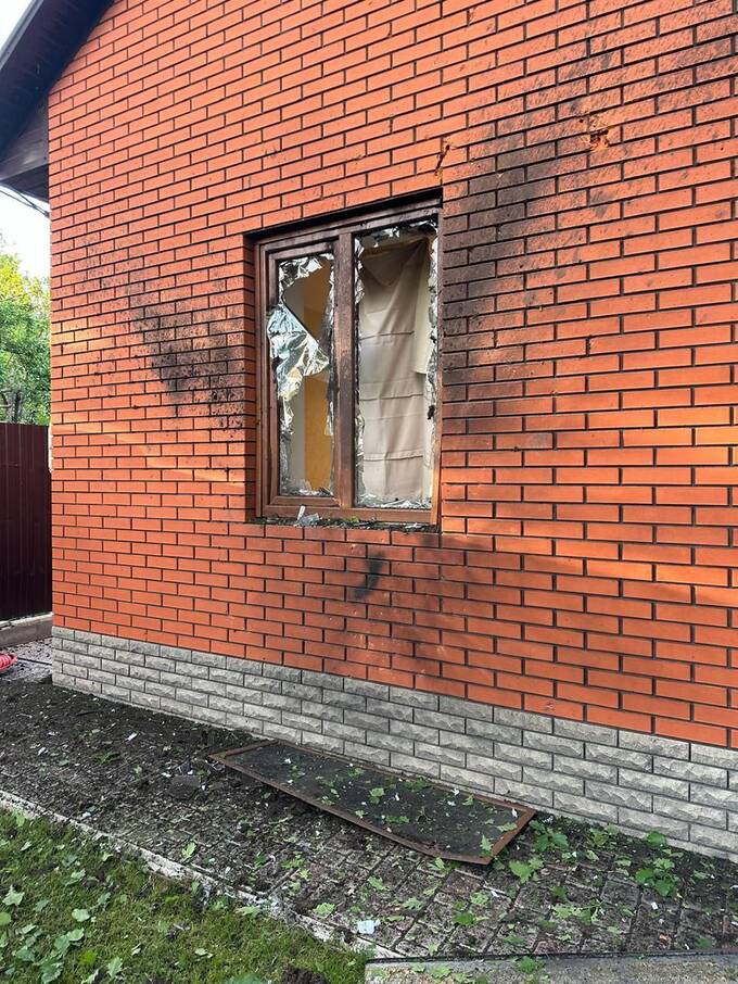 As a result of Russian shelling in the Nikopol district, a person was injured, and a fire broke out