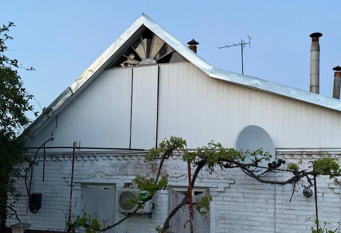 As a result of Russian shelling in the Nikopol district, a person was injured, and a fire broke out