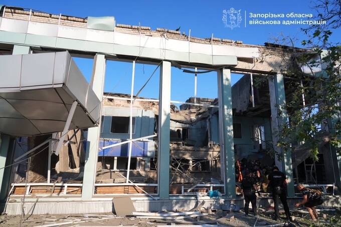 Strike on the bus station in Zaporizhzhya: 19 people are already known to be injured,  RMA