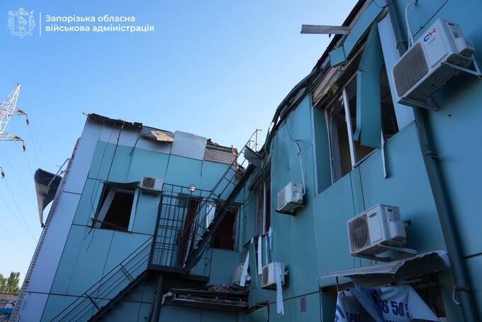 Strike on the bus station in Zaporizhzhya: 19 people are already known to be injured,  RMA